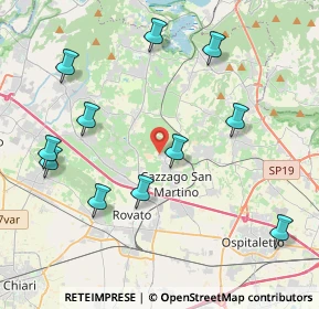 Mappa Via A. Maggi, 25046 Cazzago San Martino BS, Italia (4.54545)