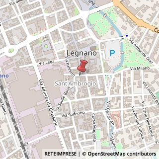 Mappa Via Giorgio Giulini, 7, 20025 Legnano, Milano (Lombardia)