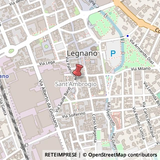 Mappa Via Sant'Ambrogio, 5, 20025 Legnano, Milano (Lombardia)