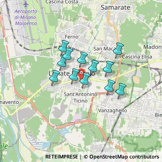 Mappa Via Alessandro Manzoni, 21015 Lonate Pozzolo VA, Italia (1.265)