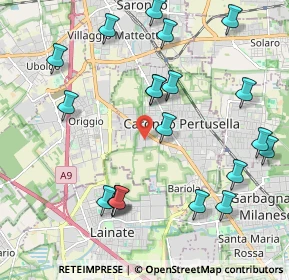 Mappa Via Lazzaretto, 21042 Caronno Pertusella VA, Italia (2.335)