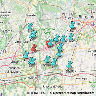 Mappa Via IV Novembre, 20056 Grezzago MI, Italia (7.00611)