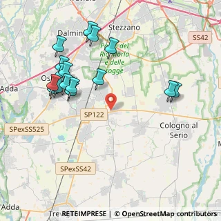 Mappa Via Cardano, 24049 Verdello BG, Italia (4.34938)