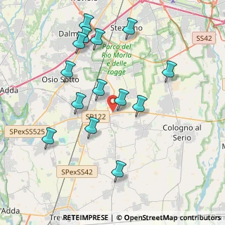 Mappa Via Cardano, 24049 Verdello BG, Italia (4.05)