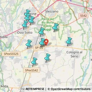 Mappa Via Cardano, 24049 Verdello BG, Italia (3.685)
