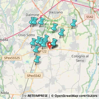 Mappa Via Cardano, 24049 Verdello BG, Italia (2.63813)