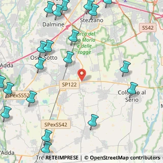Mappa Via Cardano, 24049 Verdello BG, Italia (6.396)
