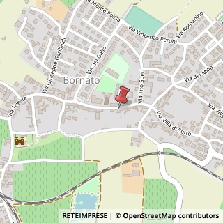 Mappa Via San Bartolomeo, 12, 25046 Cazzago San Martino, Brescia (Lombardia)