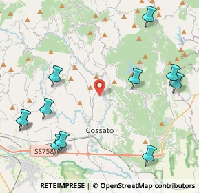 Mappa Via Monte Grappa, 13836 Cossato BI, Italia (5.45545)