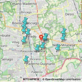 Mappa Via Parma, 20037 Paderno Dugnano MI, Italia (1.73)