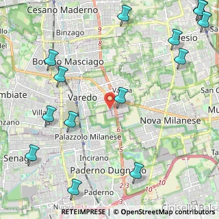 Mappa Via Parma, 20037 Paderno Dugnano MI, Italia (3.19143)
