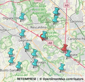 Mappa Via Po, 20023 Cerro Maggiore MI, Italia (4.89133)