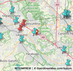 Mappa Via Po, 20023 Cerro Maggiore MI, Italia (6.6625)