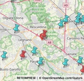 Mappa Via Po, 20023 Cerro Maggiore MI, Italia (6.18125)