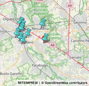 Mappa Via Po, 20023 Cerro Maggiore MI, Italia (3.99364)