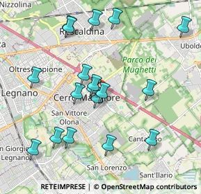 Mappa Via Po, 20023 Cerro Maggiore MI, Italia (2.00722)