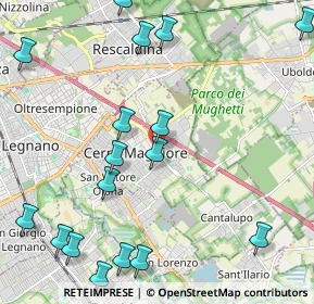 Mappa Via Po, 20023 Cerro Maggiore MI, Italia (2.73294)