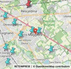 Mappa Via Po, 20023 Cerro Maggiore MI, Italia (2.67273)