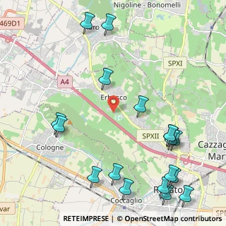 Mappa 25030 Erbusco BS, Italia (2.83556)