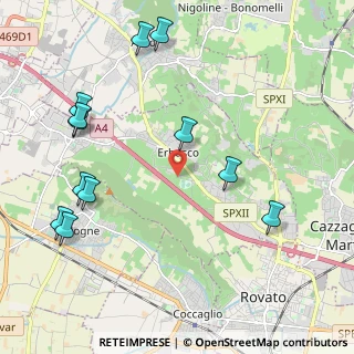 Mappa 25030 Erbusco BS, Italia (2.51167)