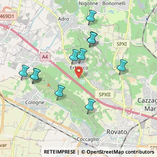 Mappa 25030 Erbusco BS, Italia (2.01727)
