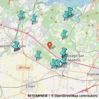Mappa 25030 Erbusco BS, Italia (4.6225)