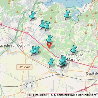 Mappa 25030 Erbusco BS, Italia (3.66923)