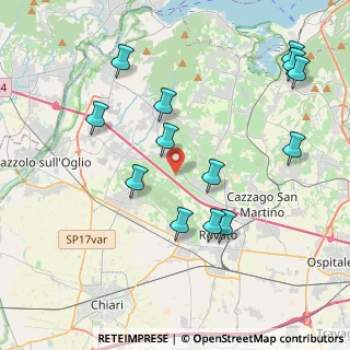 Mappa 25030 Erbusco BS, Italia (4.32538)