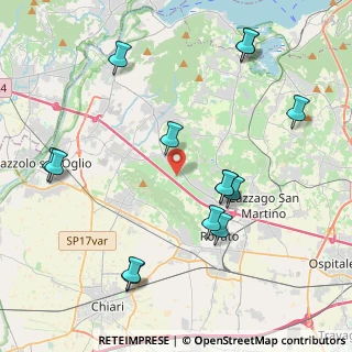 Mappa 25030 Erbusco BS, Italia (4.69571)
