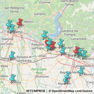Mappa 25030 Erbusco BS, Italia (19.54667)