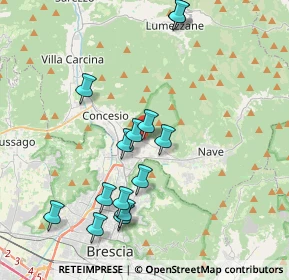 Mappa Via San Rocco, 25073 Bovezzo BS, Italia (3.95786)