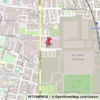Mappa Viale Giuseppe Garibaldi, 5, 20814 Varedo, Monza e Brianza (Lombardia)