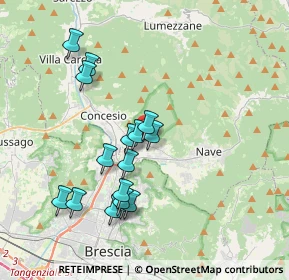 Mappa Via Guglielmo Marconi, 25073 Bovezzo BS, Italia (3.58375)