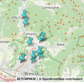 Mappa Via Guglielmo Marconi, 25073 Bovezzo BS, Italia (3.51909)