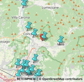 Mappa Via Guglielmo Marconi, 25073 Bovezzo BS, Italia (6.0305)