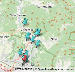 Mappa Via Guglielmo Marconi, 25073 Bovezzo BS, Italia (3.99)