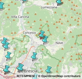 Mappa Via Guglielmo Marconi, 25073 Bovezzo BS, Italia (6.77188)