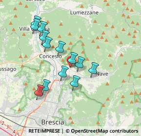 Mappa Via Guglielmo Marconi, 25073 Bovezzo BS, Italia (3.27308)