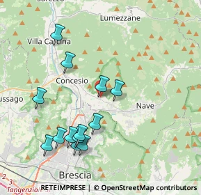 Mappa Via Guglielmo Marconi, 25073 Bovezzo BS, Italia (4.02923)