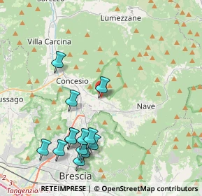 Mappa Via Guglielmo Marconi, 25073 Bovezzo BS, Italia (4.46692)