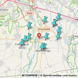 Mappa Via Vittorio Veneto, 24050 Ghisalba BG, Italia (3.50615)