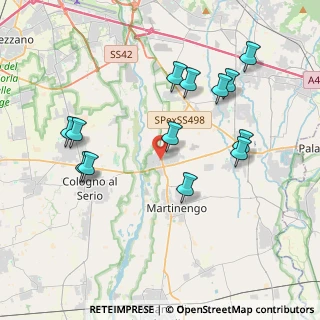 Mappa Via Vittorio Veneto, 24050 Ghisalba BG, Italia (4.03692)