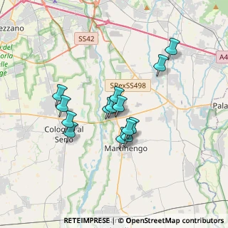 Mappa Via Vittorio Veneto, 24050 Ghisalba BG, Italia (2.73929)