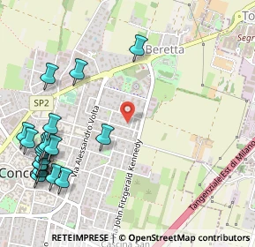 Mappa Via Cadore, 20863 Concorezzo MB, Italia (0.7065)