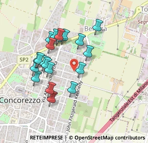 Mappa Via Cadore, 20863 Concorezzo MB, Italia (0.4165)