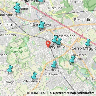 Mappa Via della Liberazione, 20025 Legnano MI, Italia (2.71417)