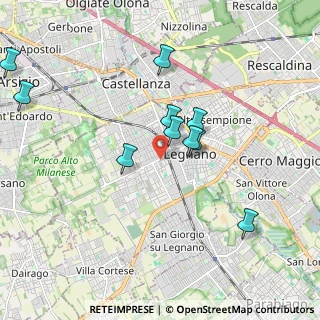 Mappa Via della Liberazione, 20025 Legnano MI, Italia (2.34833)