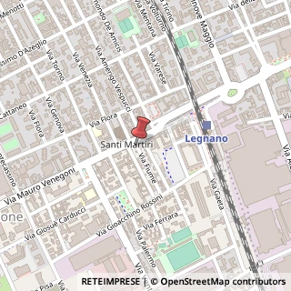 Mappa Via Fiume, 3, 20025 Legnano, Milano (Lombardia)