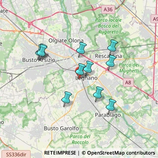 Mappa Via della Liberazione, 20025 Legnano MI, Italia (3.33091)