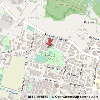 Mappa Via Cesare Battisti, 43, 25073 Bovezzo, Brescia (Lombardia)